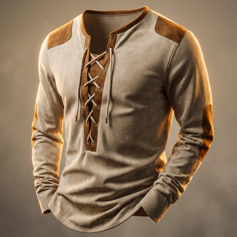 Vintage Henley Shirt