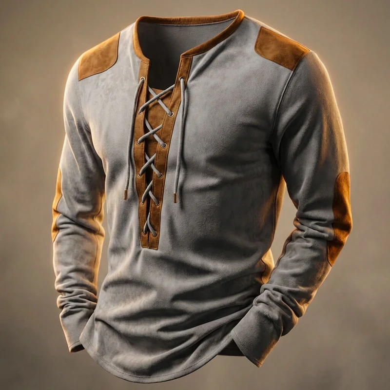 Vintage Henley Shirt