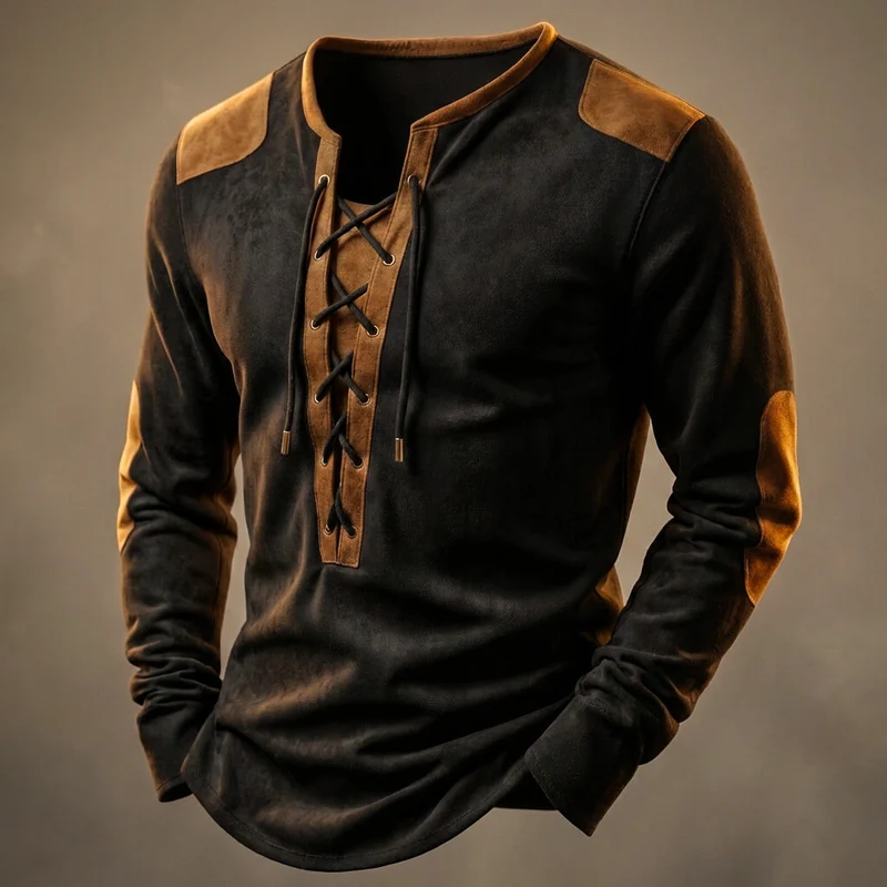 Vintage Henley Shirt