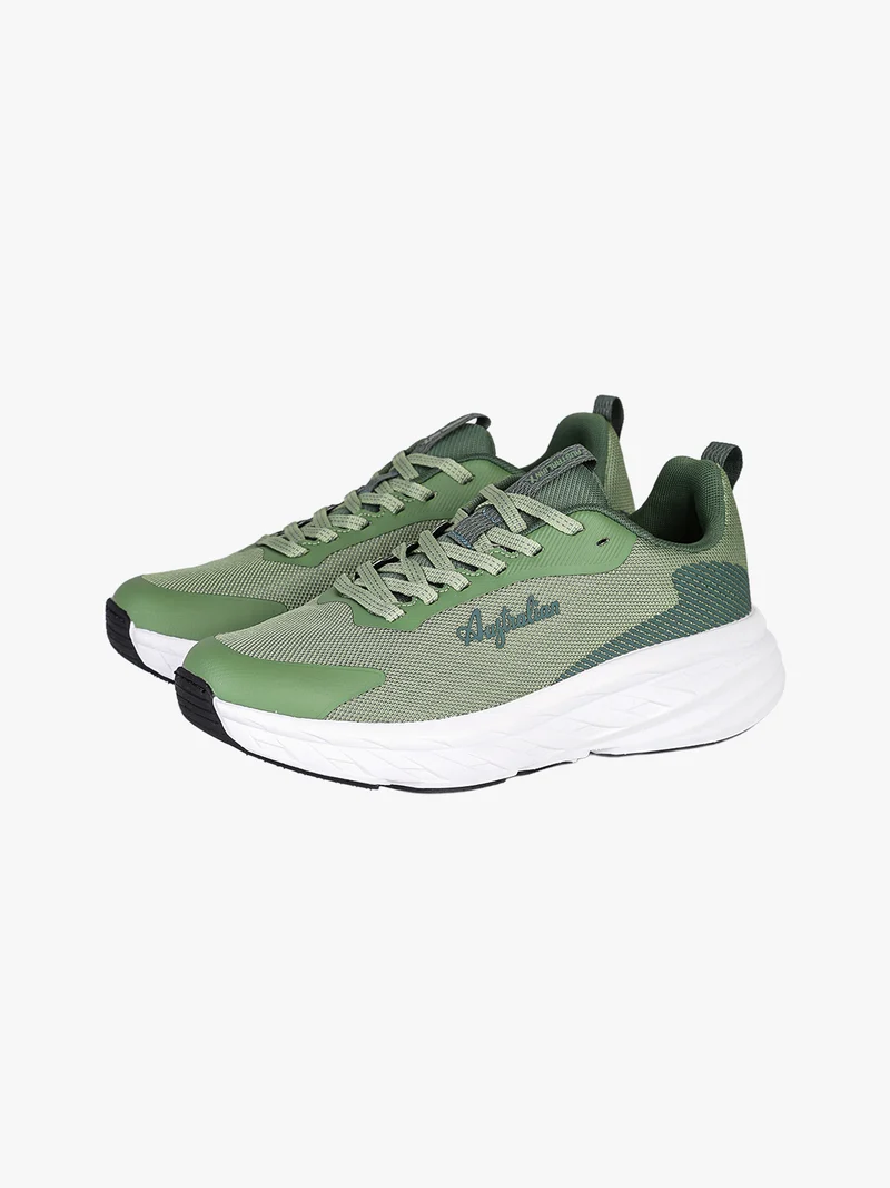 ALPHA II Sneakers sportive da uomo in tessuto - verde chiaro