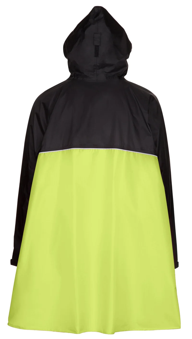VAUDE Poncho Regenjacke mit Kapuze und Fronttasche