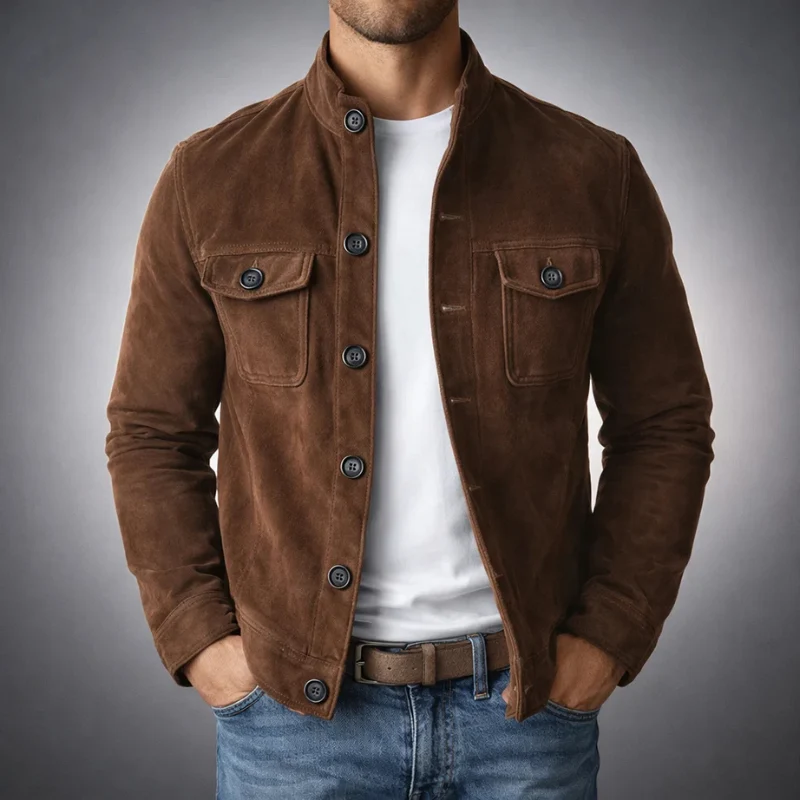 Elegant Suede Jacket
