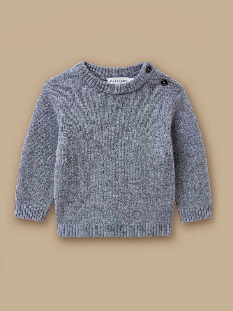 Pullover aus Merinowolle für Babys