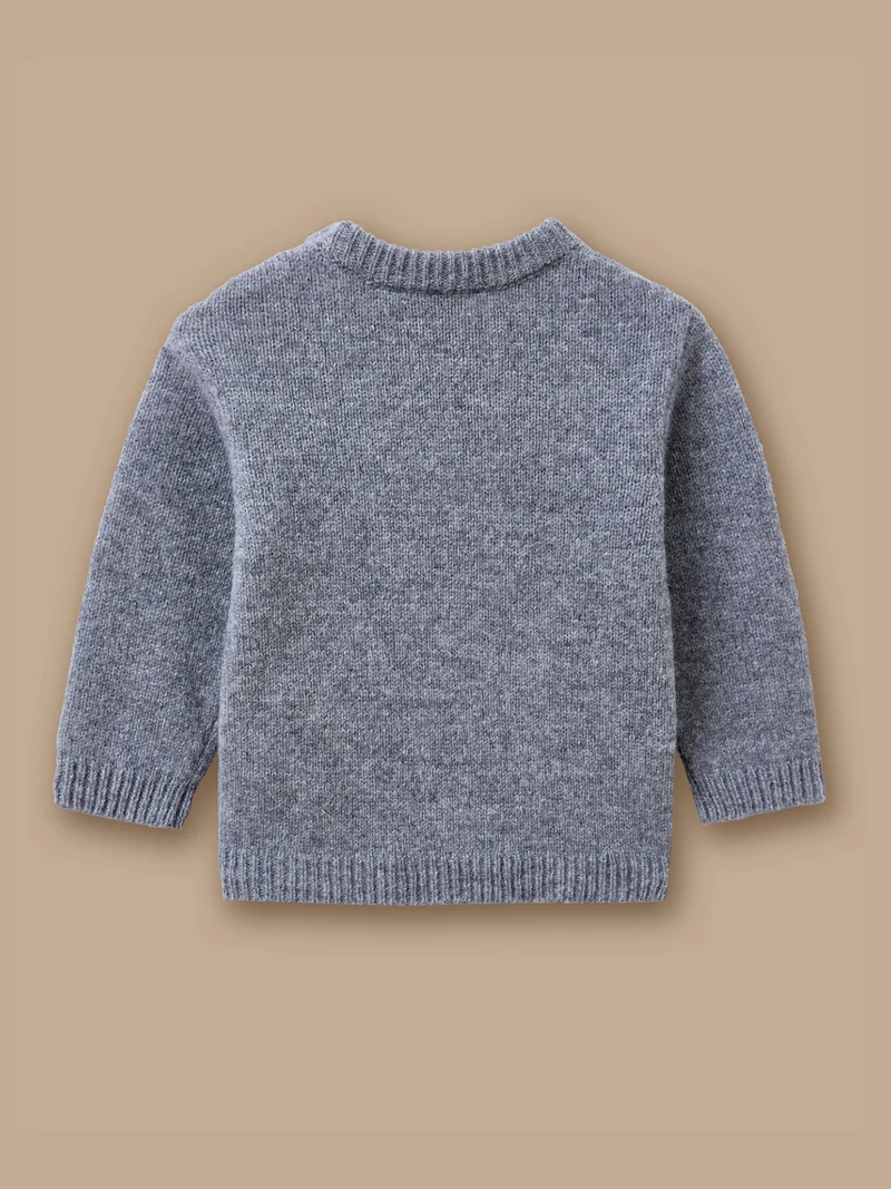 Pullover aus Merinowolle für Babys