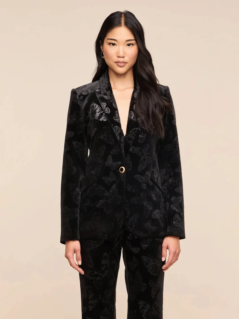 Chamberlain Samt Blazer