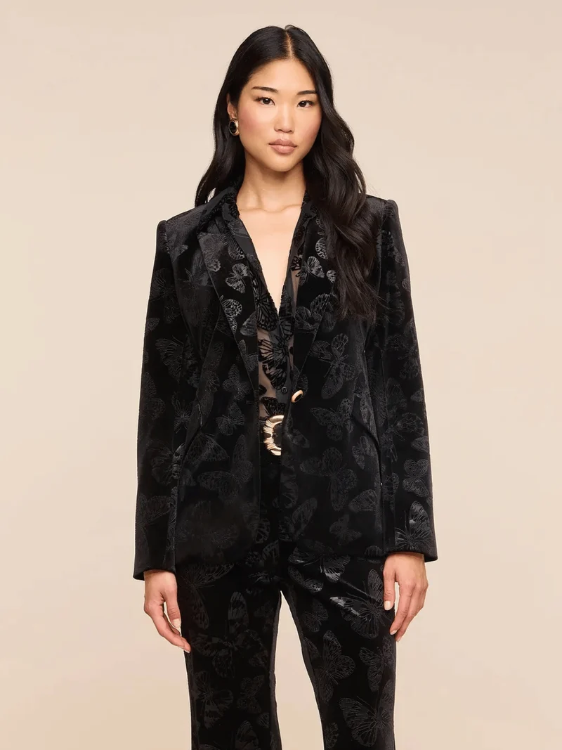 Chamberlain Samt Blazer
