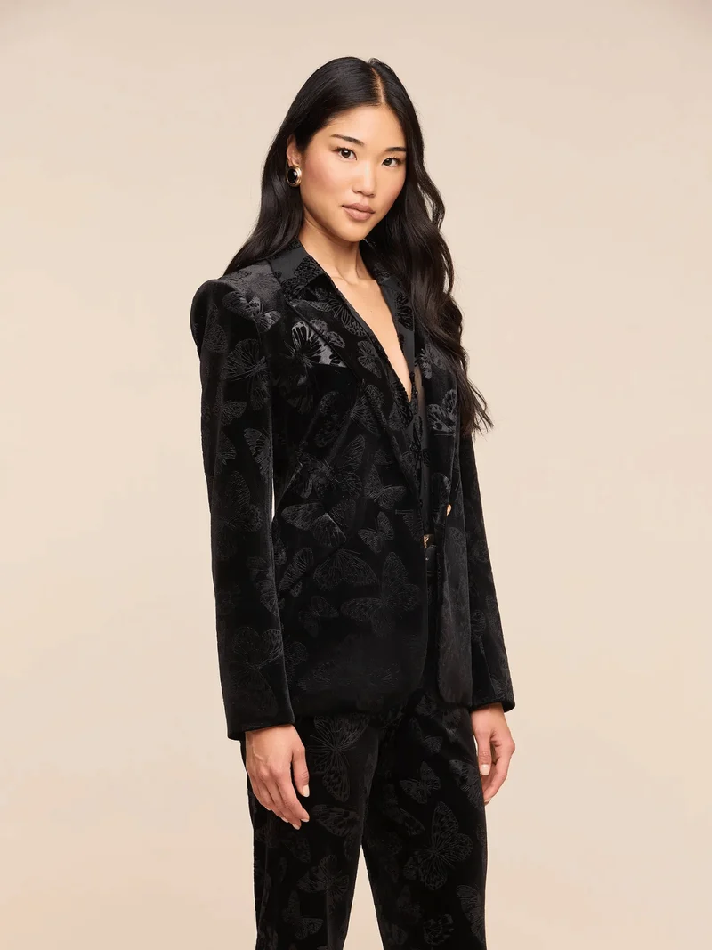 Chamberlain Samt Blazer