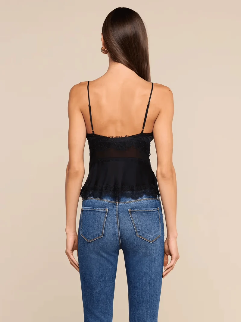 Elka Satin Spitzen Camisole