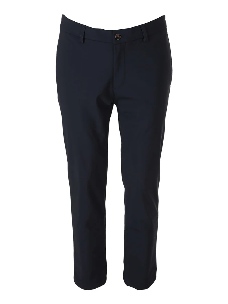 Pantaloni sartoriali da uomo slim fit- blu scuro