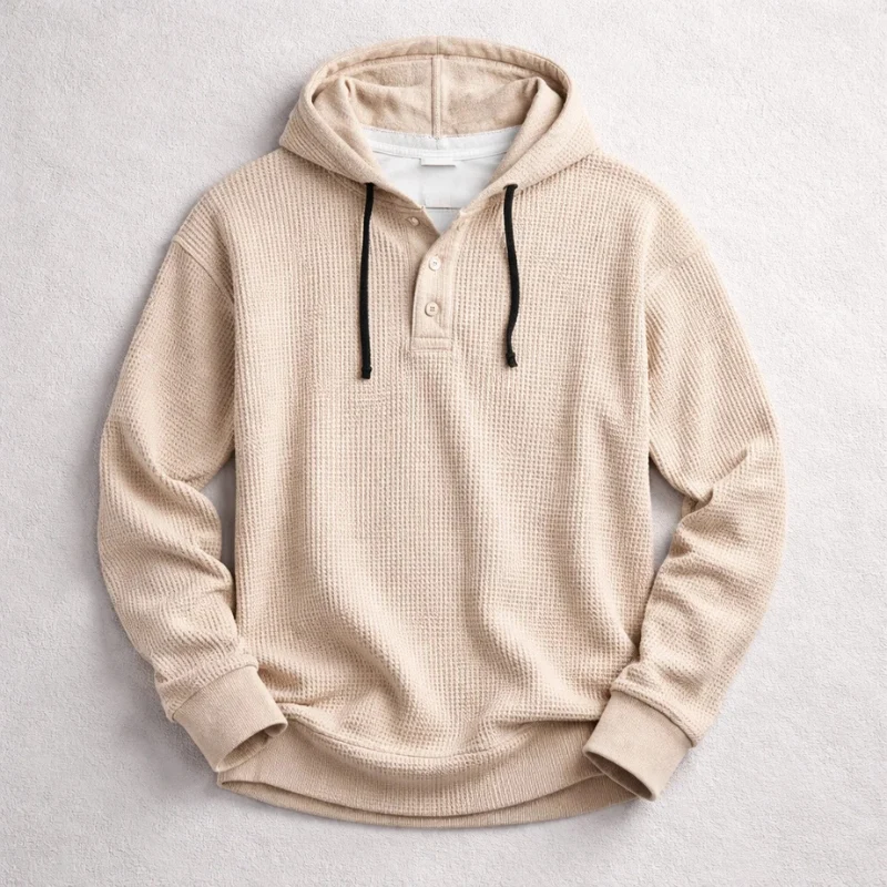 Elegant Waffle Hoodie