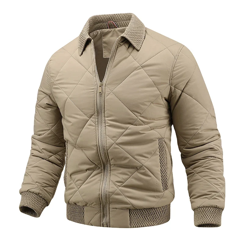 Quilted Bomber Jacket