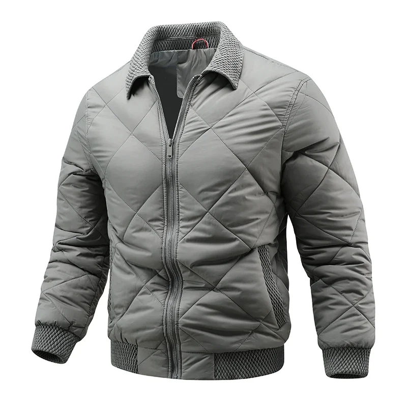 Quilted Bomber Jacket