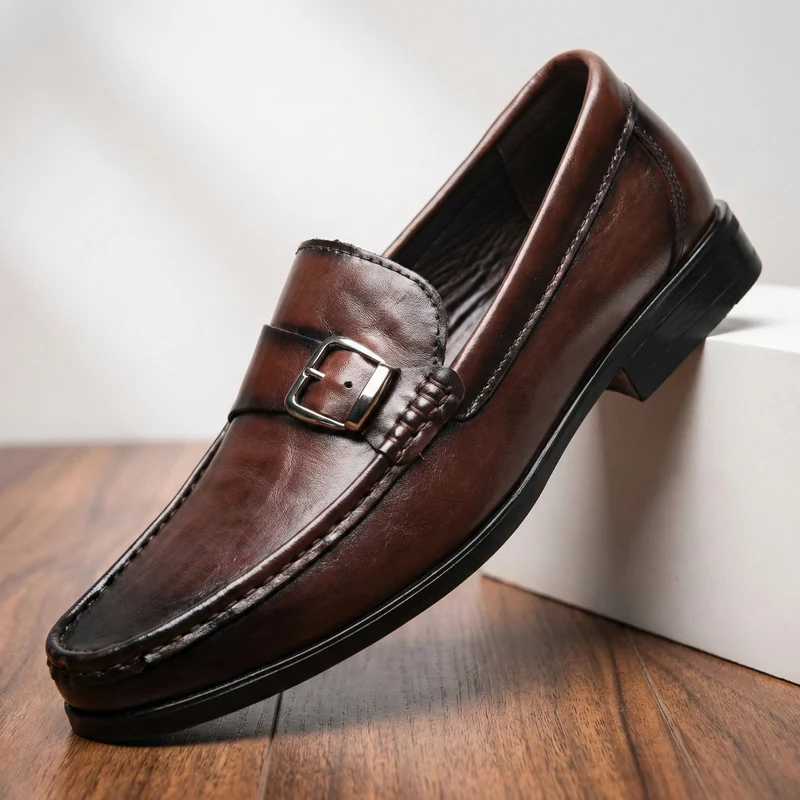 Chic Leather Loafers