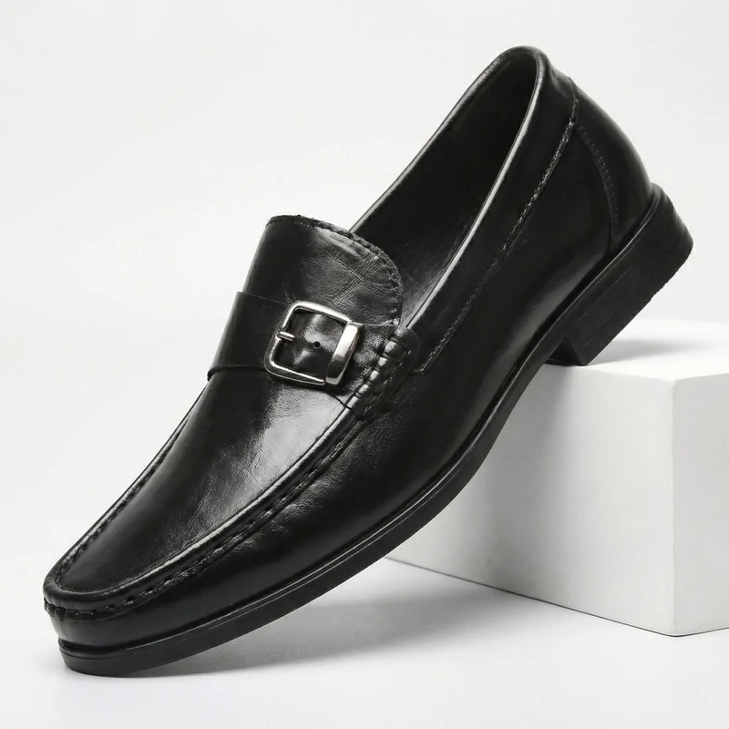 Chic Leather Loafers