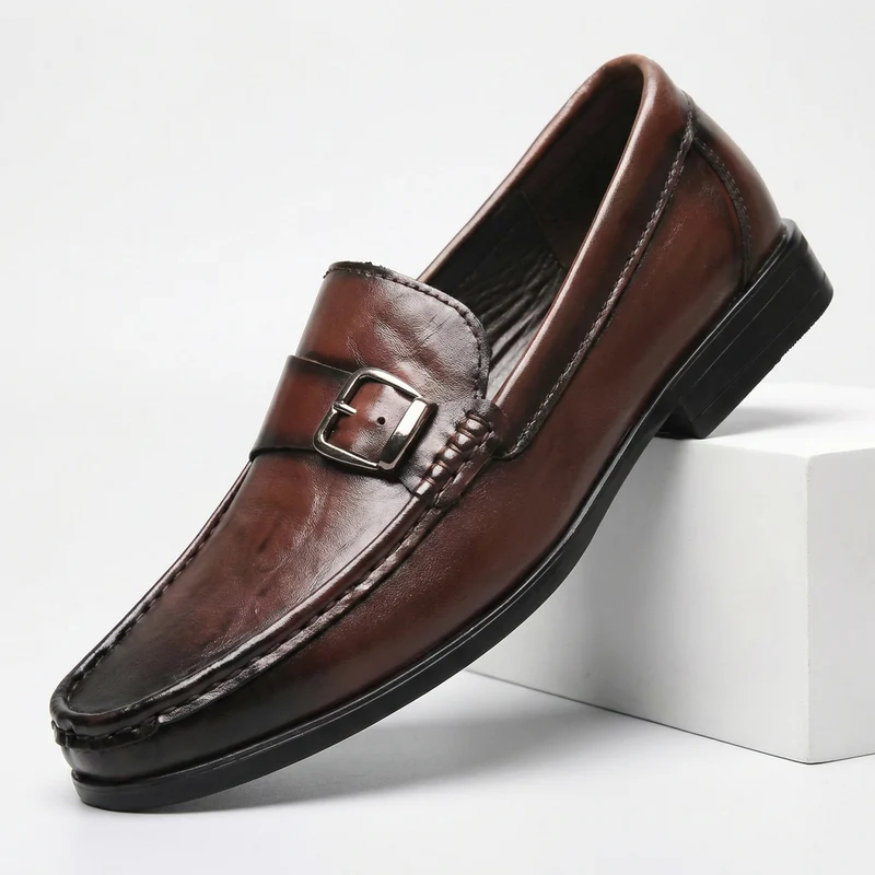 Chic Leather Loafers