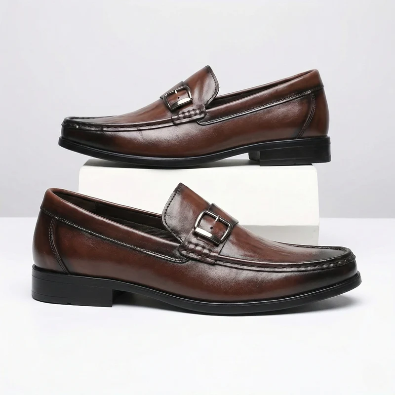 Chic Leather Loafers