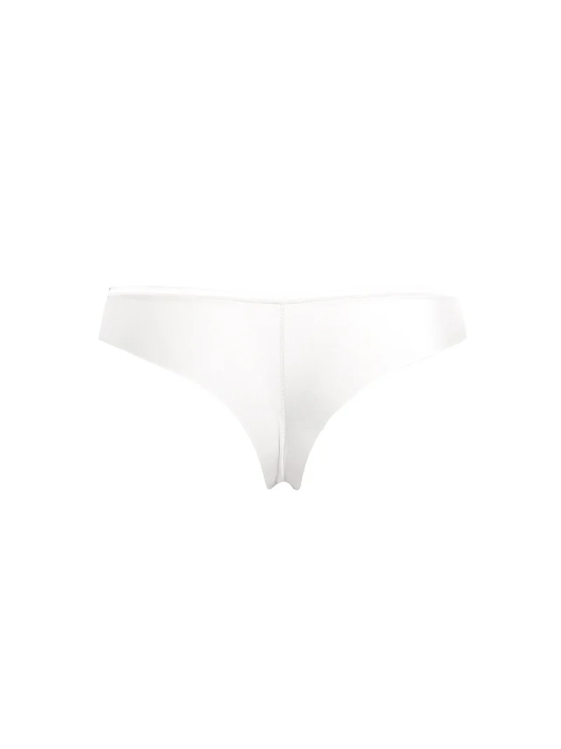 1347 Brasiliana donna in microfibra - bianco