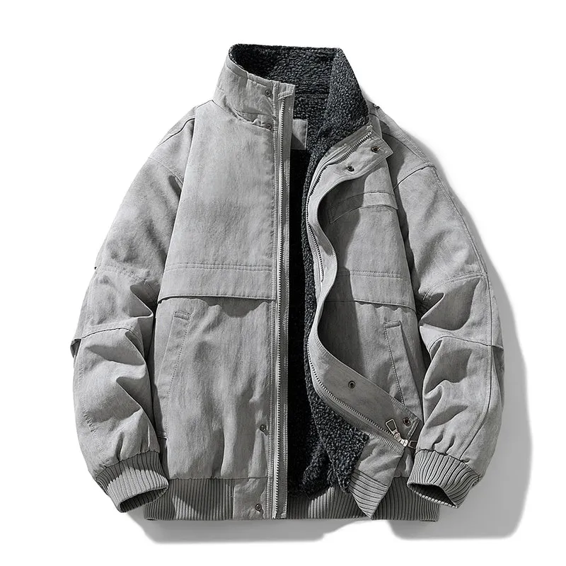 Elegant Fleece Lined Puffer Jacket