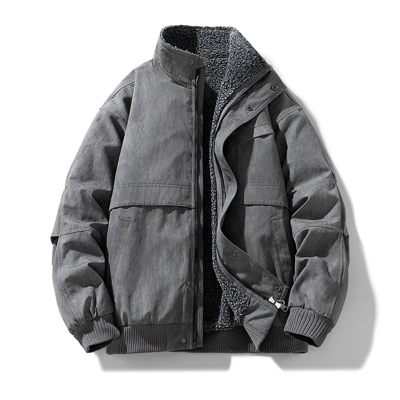 Elegant Fleece Lined Puffer Jacket