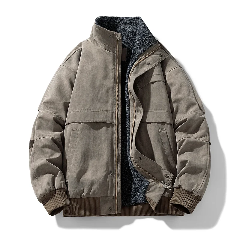 Elegant Fleece Lined Puffer Jacket