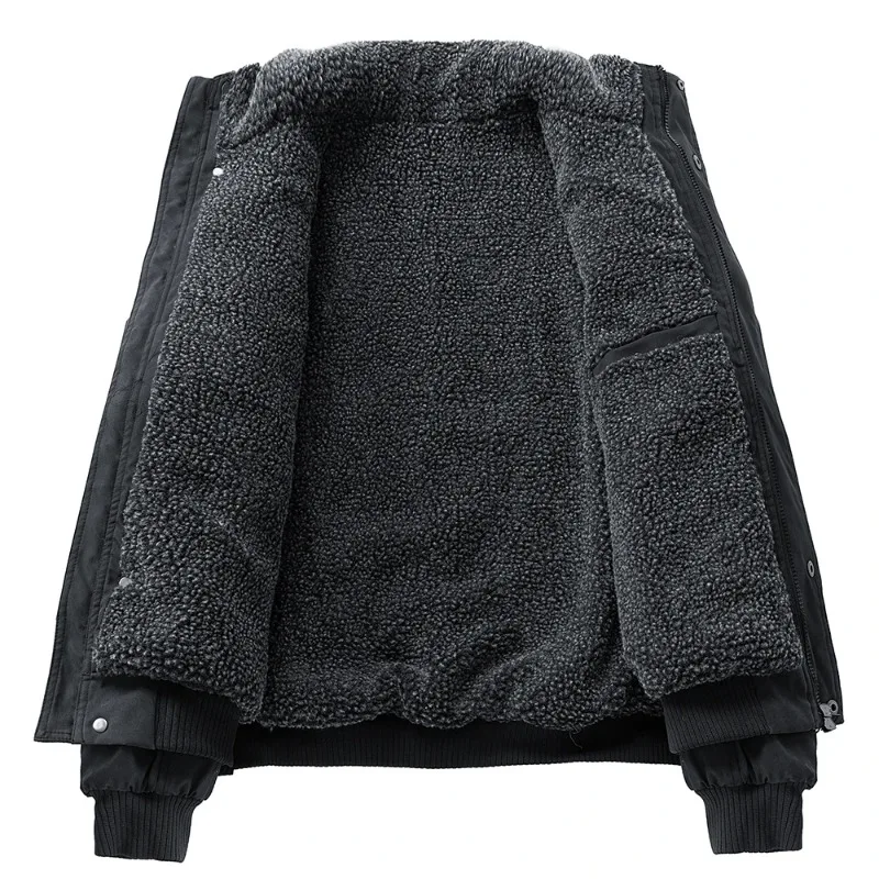 Elegant Fleece Lined Puffer Jacket