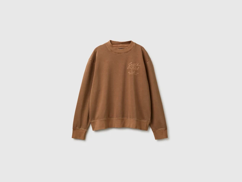 Vintage-Sweatshirt mit Westernstickerei