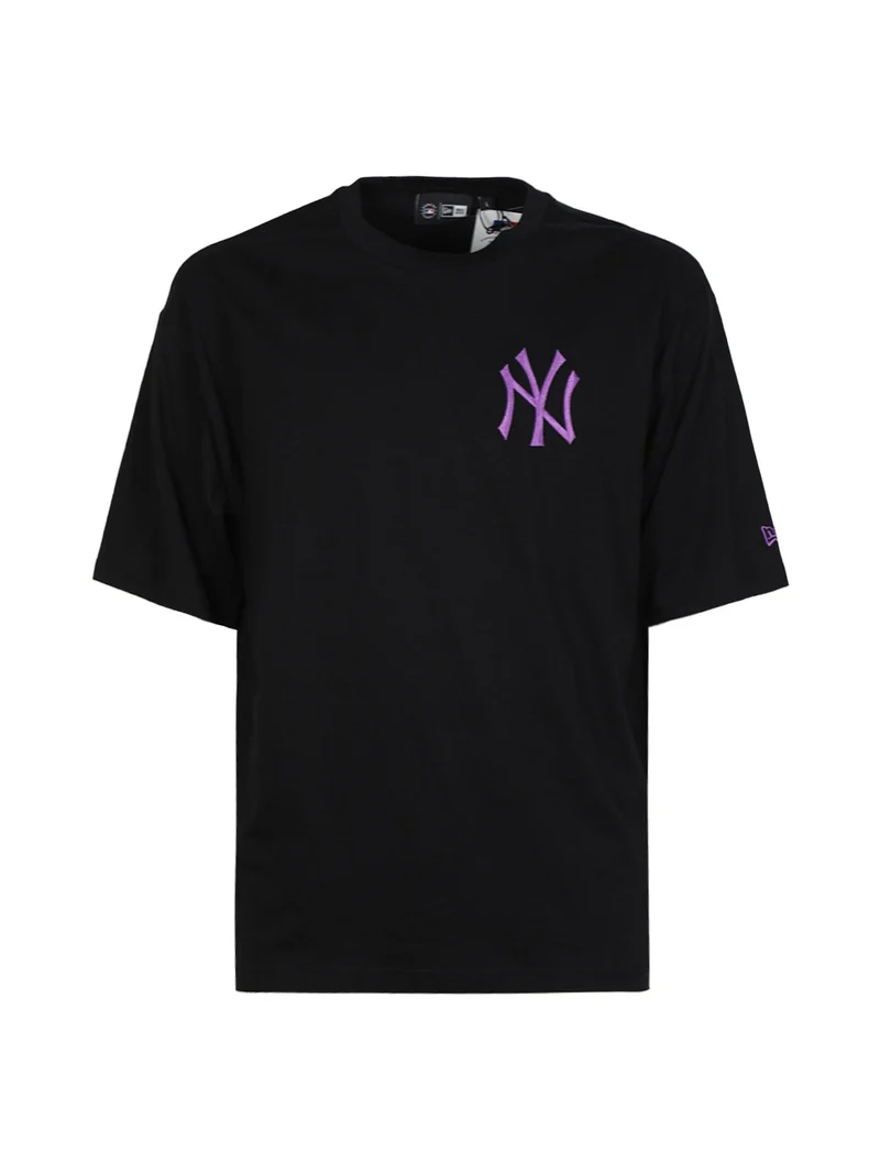 T-shirt unisex manica corta con logo - nero