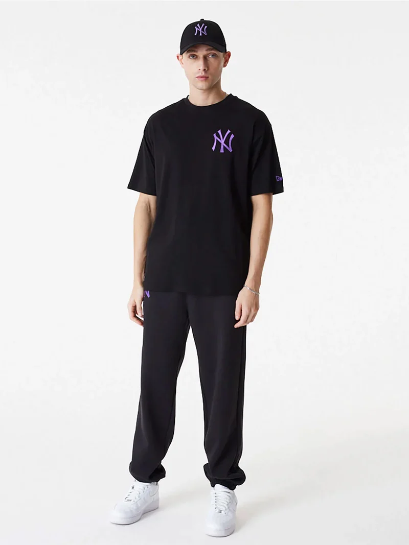 T-shirt unisex manica corta con logo - nero