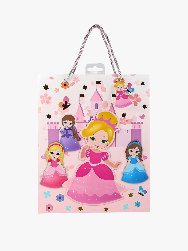Sacchetto da regalo principesse - rosa