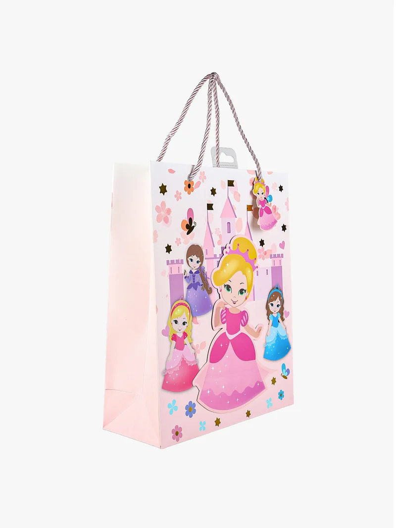 Sacchetto da regalo principesse - rosa