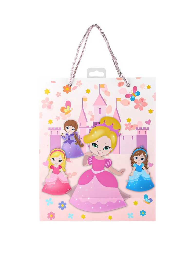 Sacchetto da regalo principesse - rosa