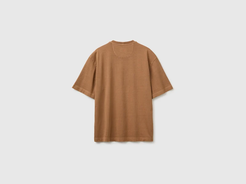 Kurzärmeliges T-Shirt mit Vintage-Effekt