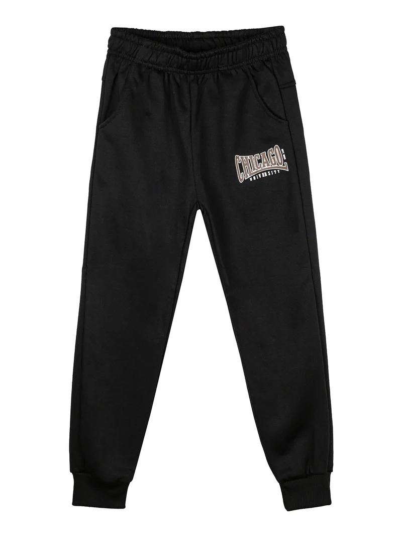 Completo 3 pezzi da bambino con cappuccio e zip - marrone