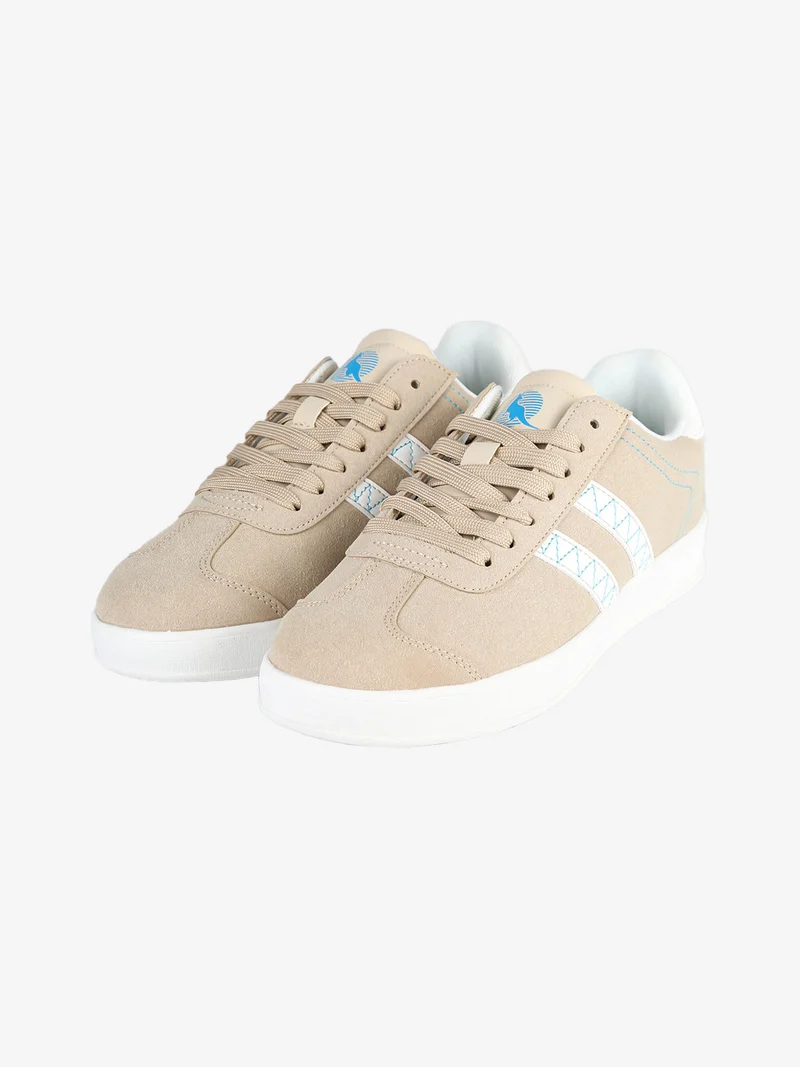 Sneakers basse da donna - sabbia