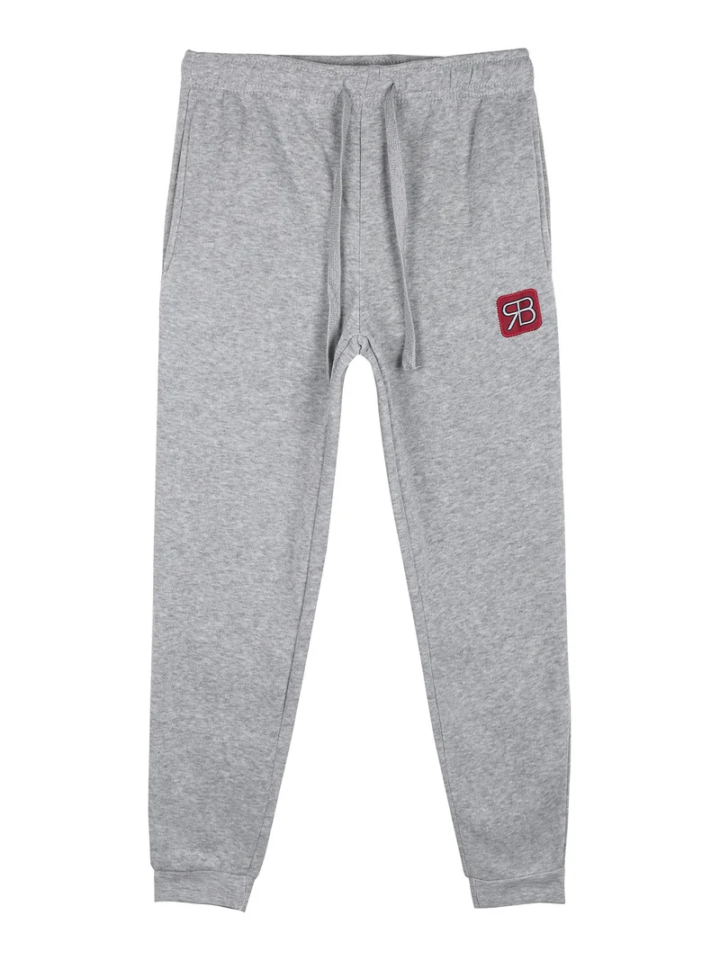 Pantaloni tuta da bambina felpati - grigio