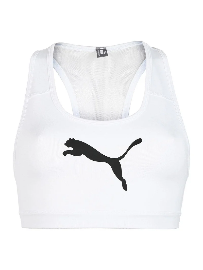 Mid Impact 4Keeps Brassiere sportiva - bianco