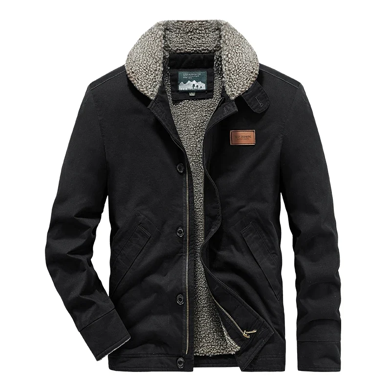 Elegant Wool Padded Jacket