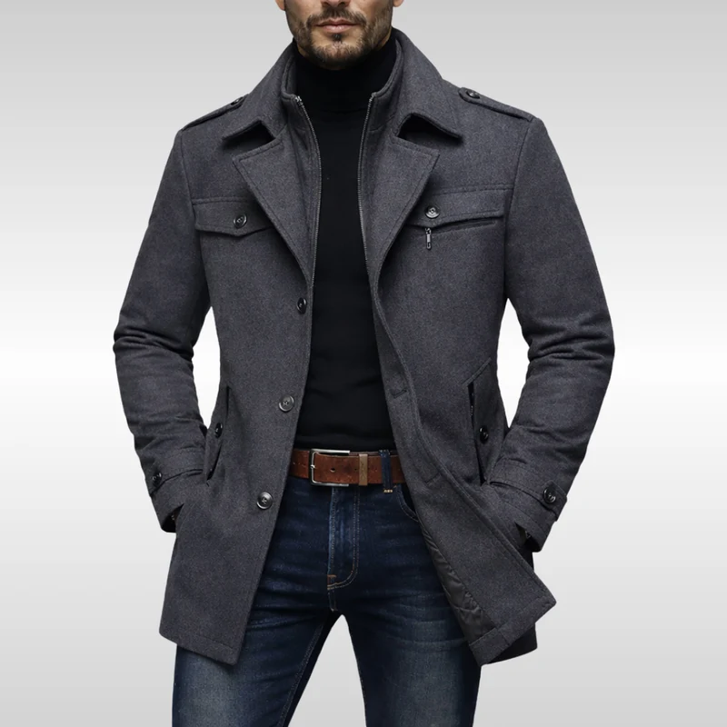 Elegant Wool Coat