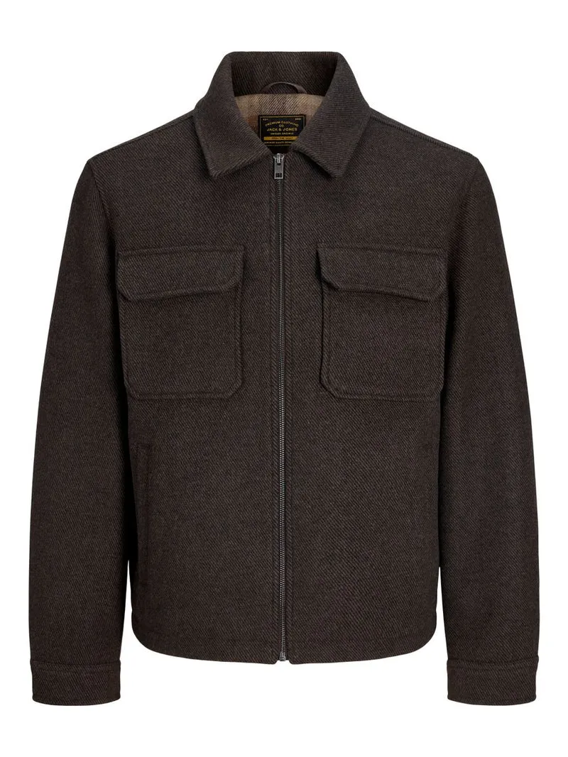 JPRBLUWAKEFIELD WOOL BLEND JACKET SN