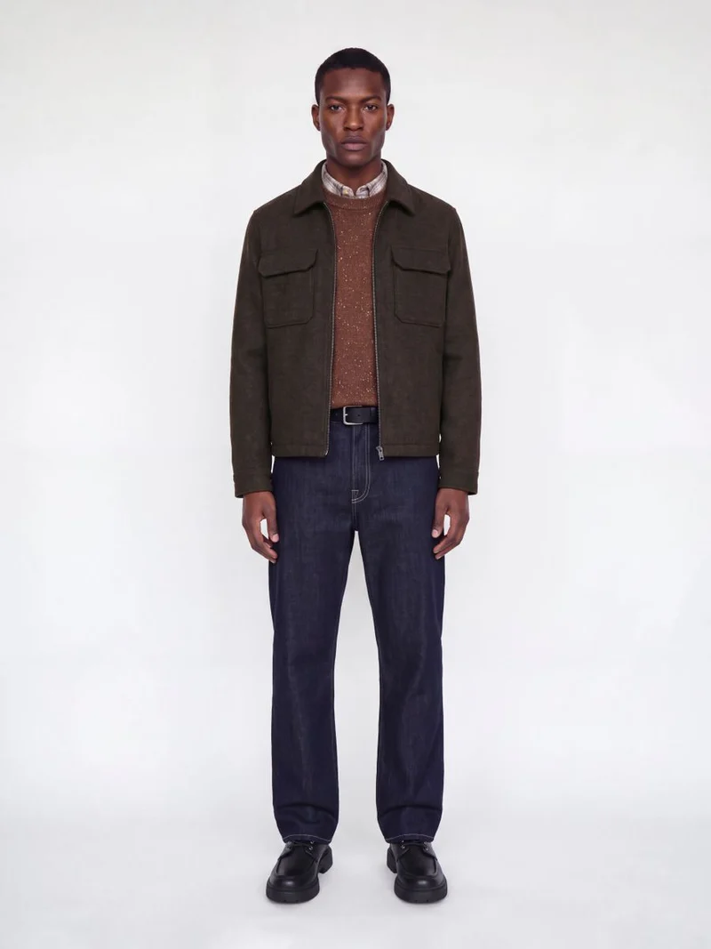 JPRBLUWAKEFIELD WOOL BLEND JACKET SN