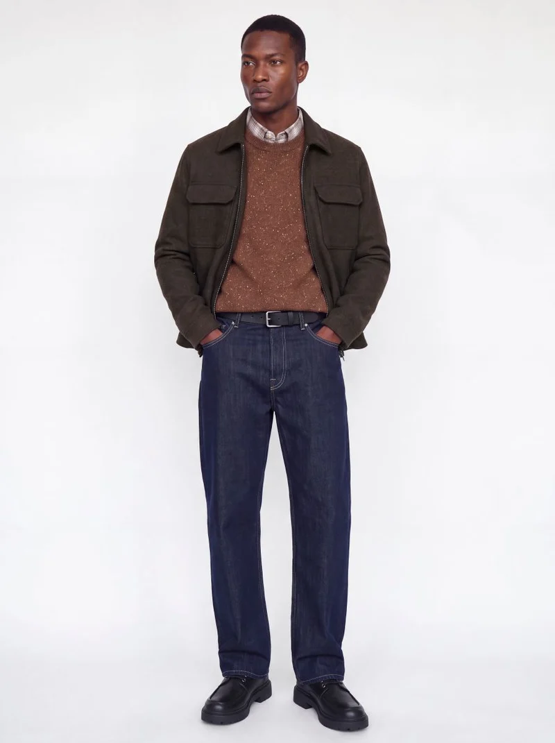 JPRBLUWAKEFIELD WOOL BLEND JACKET SN