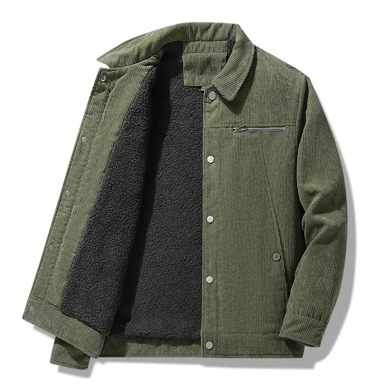Elegant Warm Corduroy Jacket