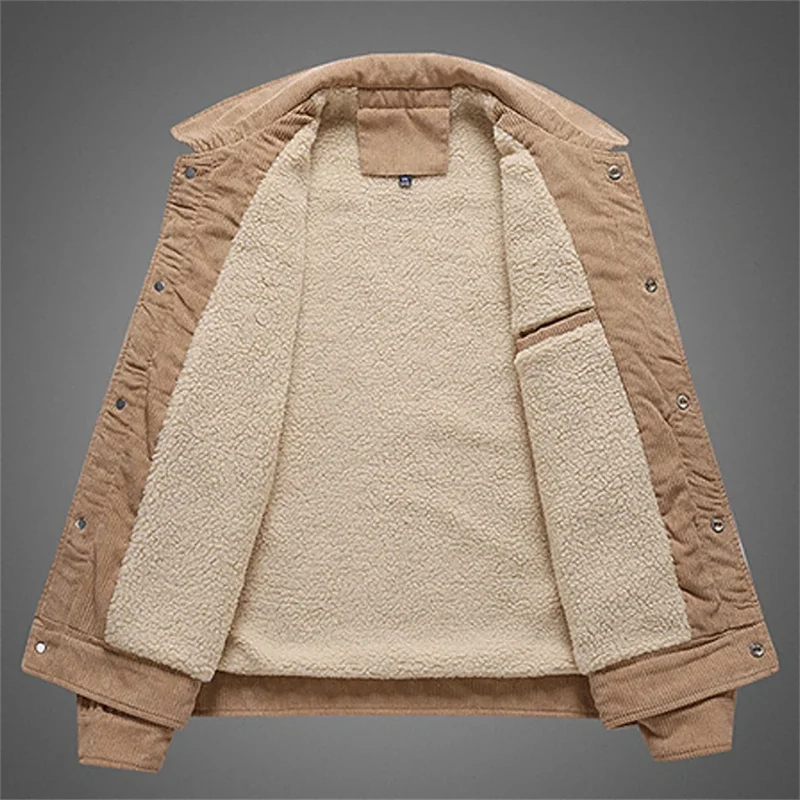 Elegant Warm Corduroy Jacket