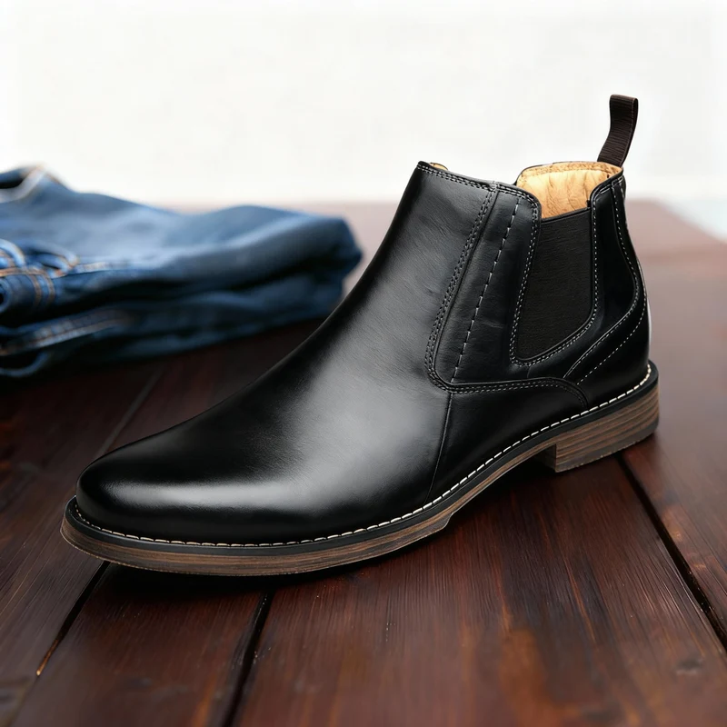Elegant Leather Boots