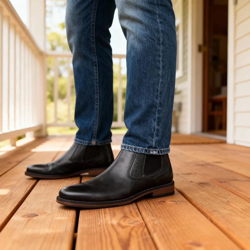 Elegant Leather Boots