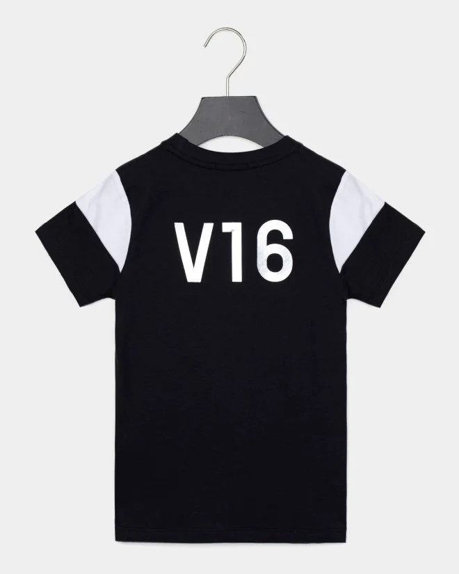 BUGATTI KIDS TOURBILLON V16 BLACK T-SHIRT