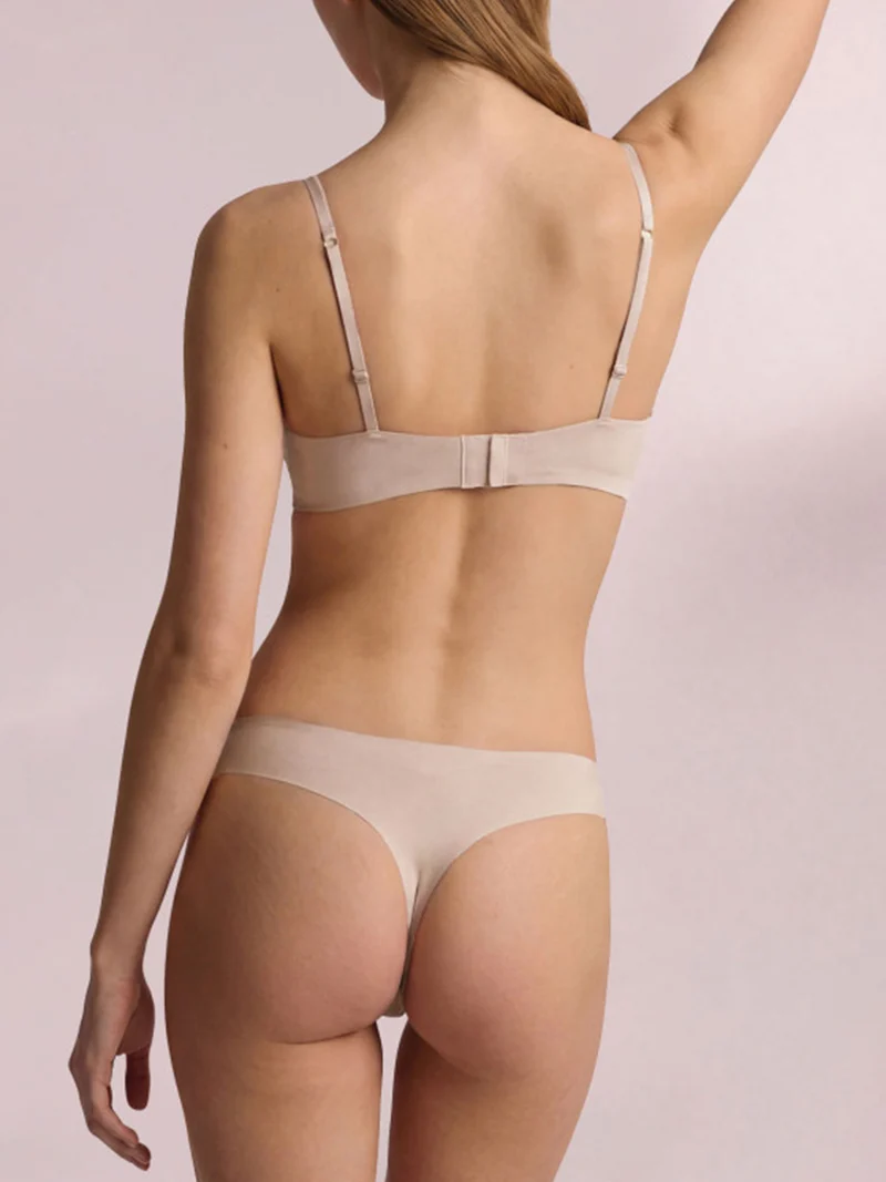 NATURAL FIT 02776 Brasiliana donna mini a taglio vivo - sabbia