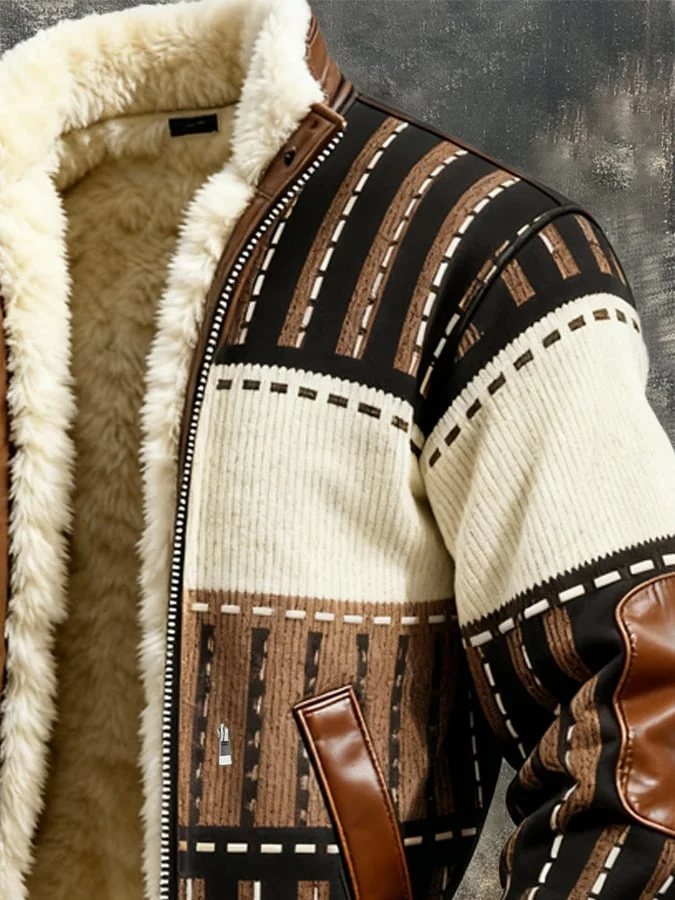Retro Fleece Lined Jacket
