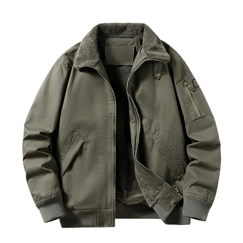 Fleece Lined Pilot Jacket