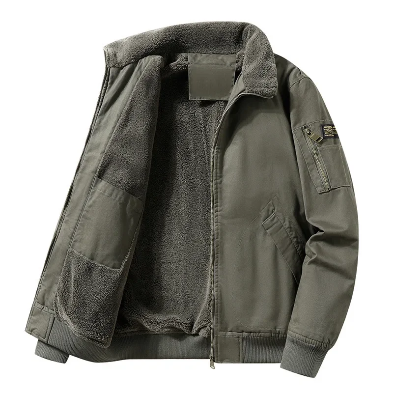 Fleece Lined Pilot Jacket